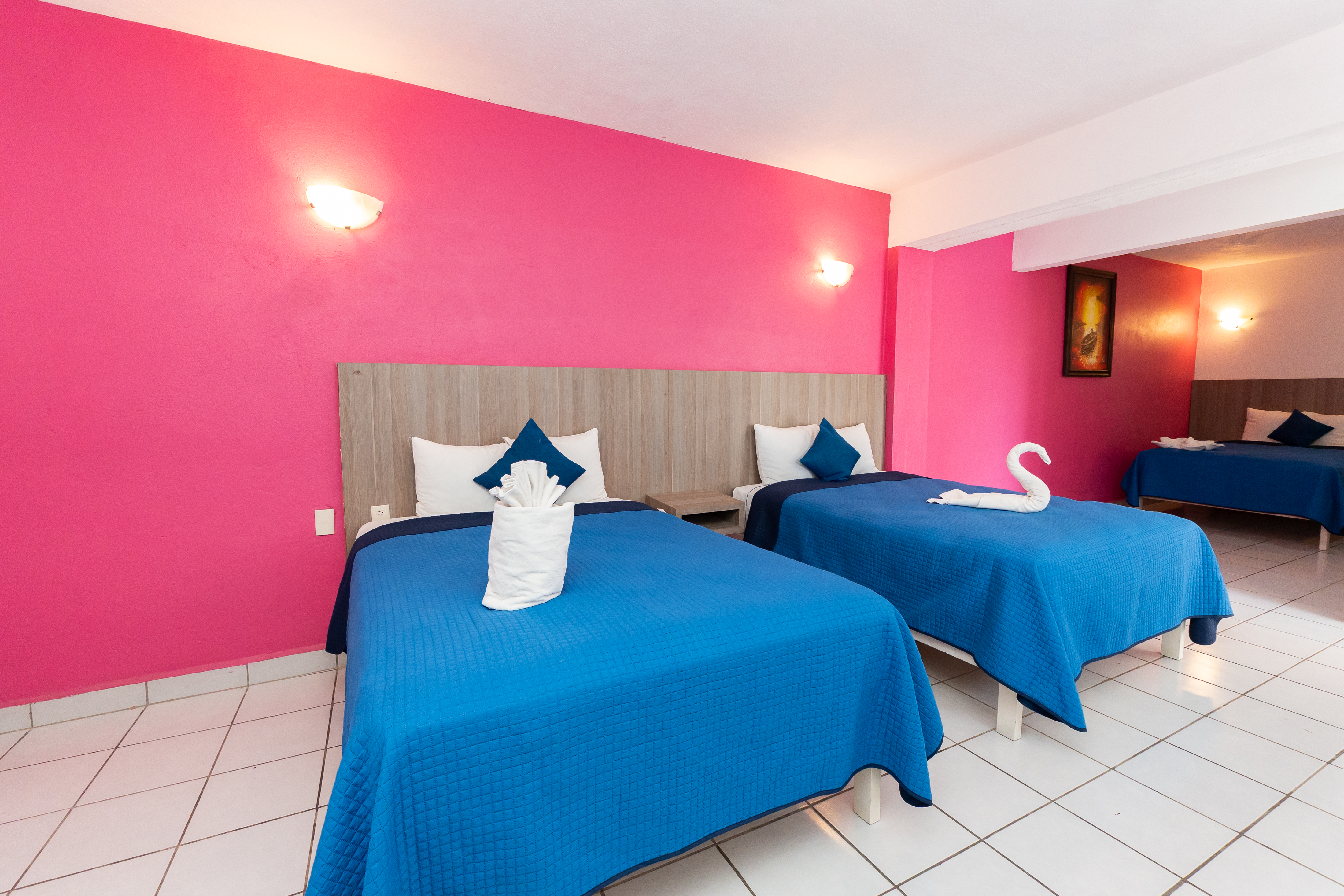 hotel santa cruz juchitan reservar seis 6 personas sextuple matrimonial familiar